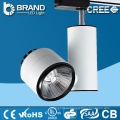 Внутренние IP20 CREE чипы Готовый драйвер AC110-130V Dimmable COB LED Tracklight 30W